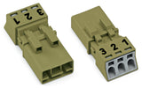 WAGO Steckverbinder Gebäude Stecker 3p Serie 890 890-273 Federzug 250V 16A