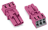 WAGO Steckverbinder Gebäude Buchse 3p Serie 890 890-283 Federzug 250V 16A
