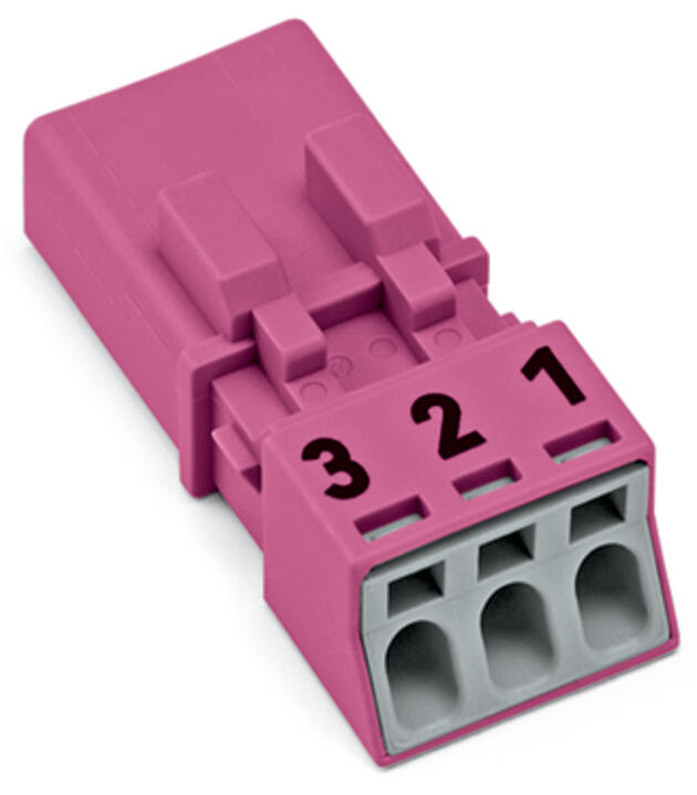 WAGO Steckverbinder Gebäude Stecker 3p Serie 890 890-293/082-000 Federzug 250V