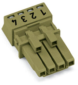 WAGO Steckverbinder Gebäude Buchse 4p Serie 890 890-264/072-000 Federzug 400V