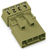 WAGO Steckverbinder Gebäude Stecker 4p Serie 890 890-274/073-000 Federzug 400V