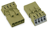 WAGO Steckverbinder Gebäude Stecker 4p Serie 890 890-274/071-000 Federzug 400V