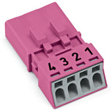 WAGO Steckverbinder Gebäude Stecker 4p Serie 890 890-294 Federzug 400V 16A