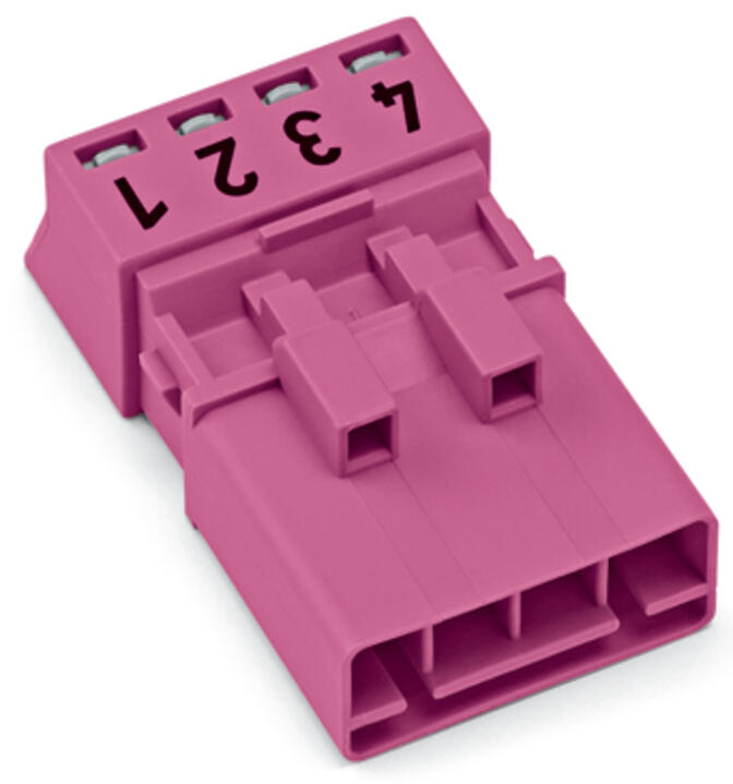 WAGO Steckverbinder Gebäude Stecker 4p Serie 890 890-294 Federzug 400V 16A
