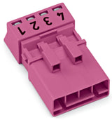WAGO Steckverbinder Gebäude Stecker 4p Serie 890 890-294 Federzug 400V 16A