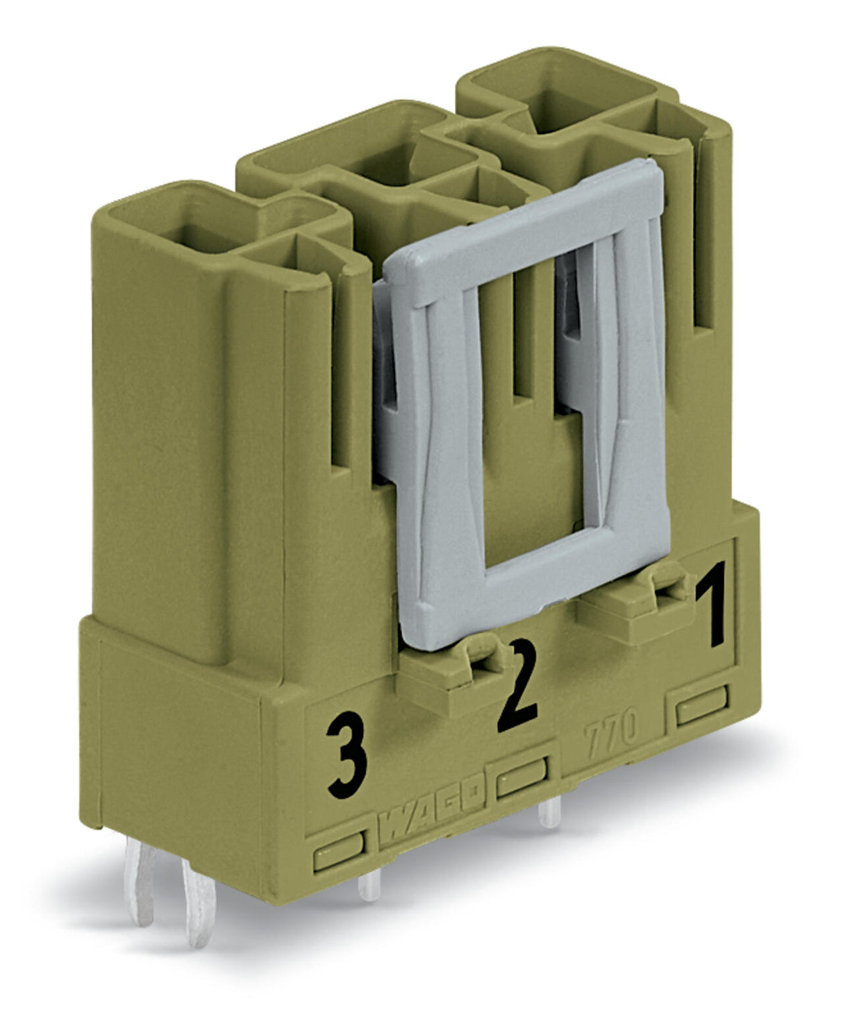 WAGO Steckverbinder Gebäude Stecker 3p Serie 770 770-873/071-000 Federzug 250V