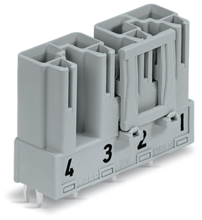 WAGO Steckverbinder Gebäude Stecker 4p Serie 770 770-854/011-000/064-000 Federz