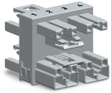 WAGO H-Verteiler PA 4Eing 4p 12Ausg 250V Serie 770 770-1734 25A IP20 hfr