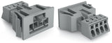 WAGO Gerätestecker 4p ger Snap/schraub Serie 890 890-754 Federzug 400V 16A hfr