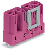 WAGO Platinenstecker Stift 4p rs 1re Löt Serie 770 770-894/011-000 10mm zinn