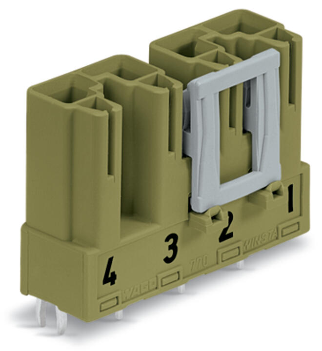WAGO Steckverbinder Gebäude Stecker 4p Serie 770 770-874/011-000/071-000 Federz