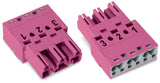 WAGO Steckverbinder Gebäude Stecker 3p Serie 770 770-293 Federzug 250V 25A