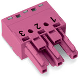 WAGO Steckverbinder Gebäude Buchse 3p Serie 770 770-283/081-000 Federzug 250V
