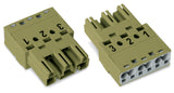 WAGO Steckverbinder Gebäude Stecker 3p Serie 770 770-273/073-000 Federzug 250V