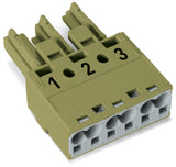 WAGO Steckverbinder Gebäude Buchse 3p Serie 770 770-263/071-000 Federzug 250V