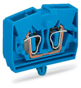 WAGO Klemmleiste 0,08-2,5qmm 24A 1p 6mm Serie 264 264-314 Thermopl bl Federzug