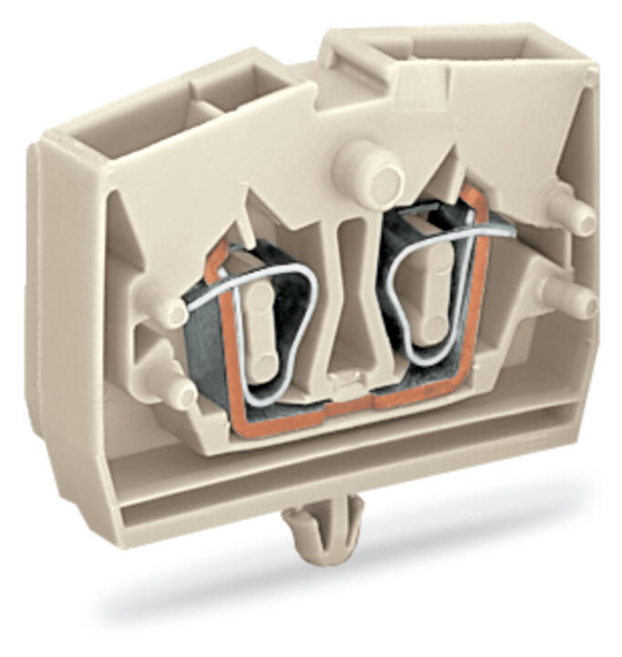 WAGO Klemmleiste 0,08-2,5qmm 24A 1p 6mm Serie 264 264-180 Thermopl lgr Federzug