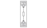 WAGO Bauelement-Reihenklemme 0,08-2,5qmm Serie 289 289-128 gr Federzug