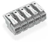 WAGO Klemmleiste 0,5-2,5qmm 24A 5p 30mm Serie 294 294-8015 Thermopl ws Federzug