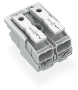 WAGO Klemmleiste 0,5-2,5qmm 24A 2p 20mm Serie 294 294-5042 Thermopl ws Federzug