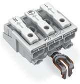 WAGO Klemmleiste 0,5-2,5qmm 24A 3p 30mm Serie 294 294-5253 Thermopl ws Federzug