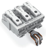 WAGO Klemmleiste 0,5-2,5qmm 24A 3p 30mm Serie 294 294-5223 Thermopl ws Federzug