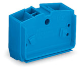 WAGO Klemmleiste 0,08-2,5qmm 24A 1p 10mm Serie 264 264-354 Thermopl bl Federzug