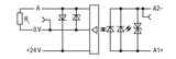 WAGO Optokoppler 4-6,25V 0,1A 20-28,8V Serie 859 859-753 elektr LED
