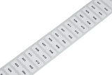 WAGO Klemmenmarkierung ge RM=15mm unbedr Serie 210 210-806/000-002 horiz/vert