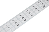 WAGO Klemmenmarkierung ws RM=25mm unbedr Serie 210 210-808 horiz/vert