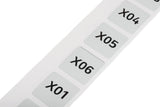 WAGO Klemmenmarkierung si RM=28mm unbedr Serie 210 210-854 horiz/vert