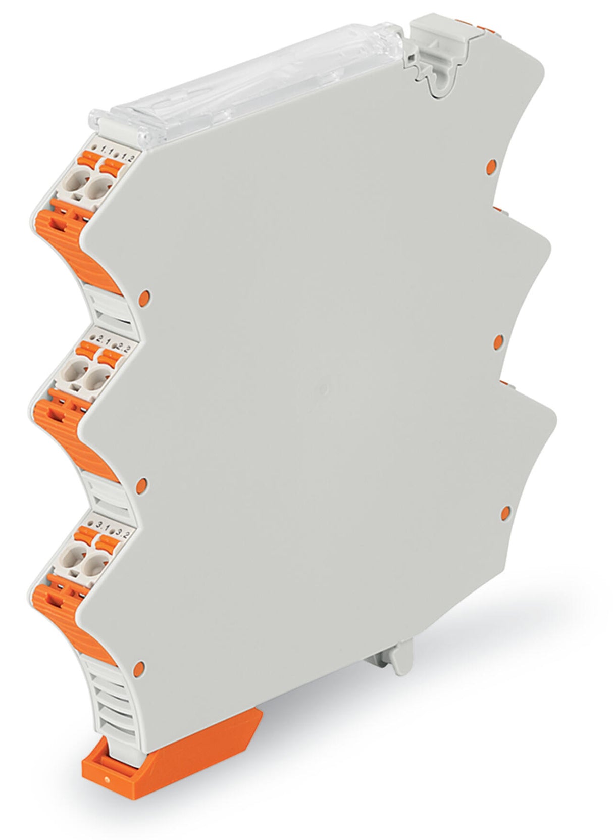 WAGO Elektronik-Leergehäuse IP20 Kst Serie 2857 2857-103 107x12,5x112mm