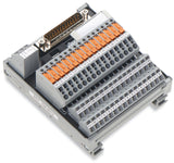 WAGO Übergabemodul 15p 50V 1A Federzug Serie 704 704-8013 D-Sub 92x105x50mm