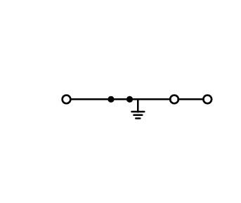 WAGO Schutzleiter-Reihenklemme gn/ge Serie 2000 2000-1307 0,14-1,5qmm 1Etage