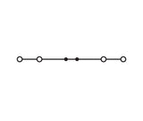 WAGO Reihenklemme 1Etage 4kl mehrf 32A 2204-1401/000-053 TS35