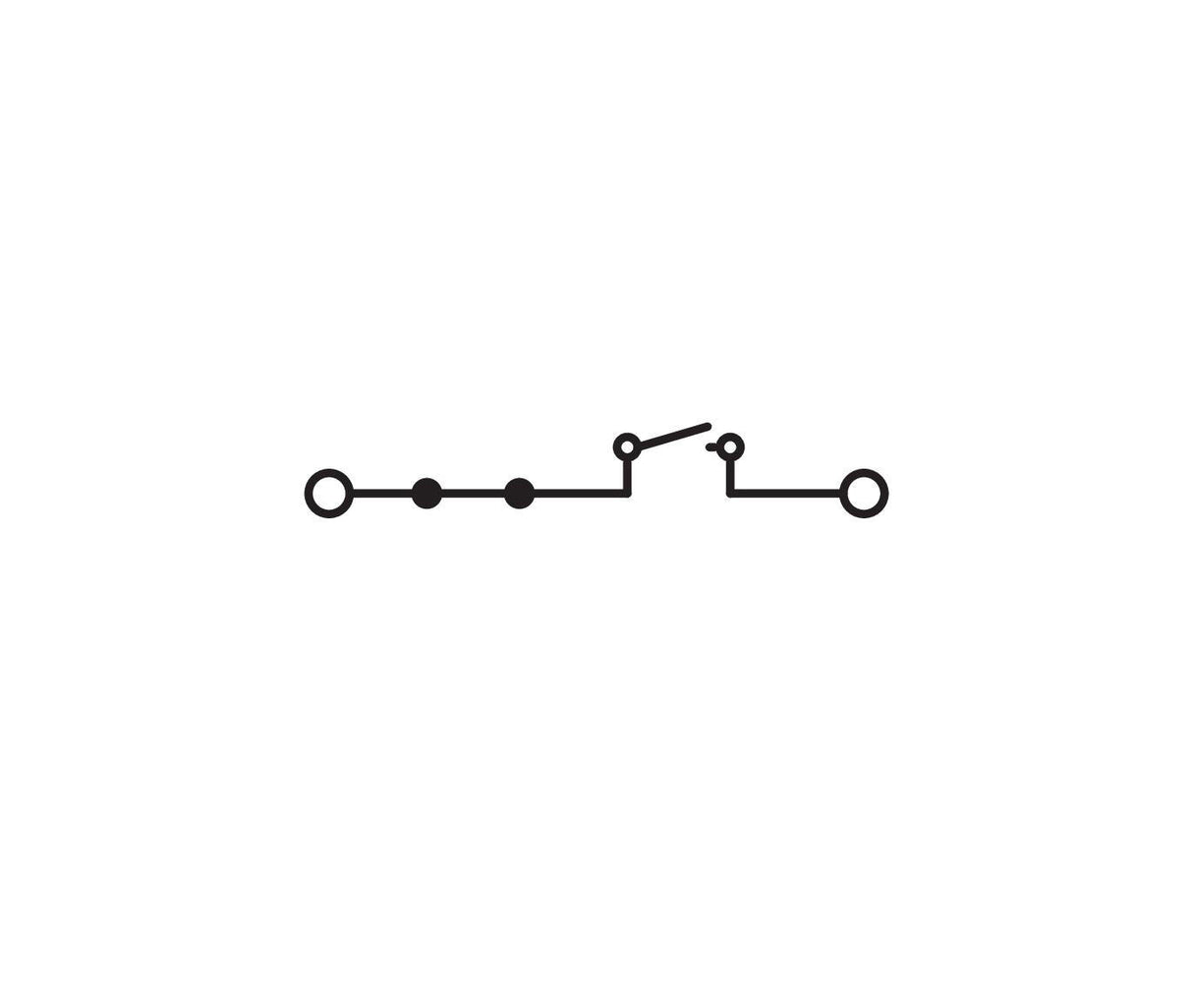 WAGO Trennreihenklemme gr 0,25-4qmm 16A Serie 2002 2002-1671/401-000 1Etage