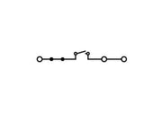 WAGO Trennreihenklemme or 0,75-4qmm 16A Serie 2002 2002-1772/401-000 1Etage