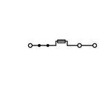 WAGO Sicherungs-Reihenklemme 0,25-4qmm 2202-1781 Flachsich steckb 10A