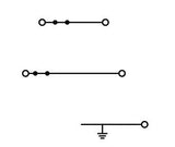 WAGO Installationsklemme 20A 0,25-4qmm Serie 2003 2003-6646 3pot gr Federzug