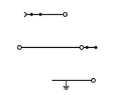 WAGO Installationsklemme 36A 0,5-6qmm gr 2205-7541 3pot erf.Abschlusspl Federzug