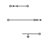 WAGO Installationsklemme 36A 0,5-6qmm gr 2205-7646 3pot erf.Abschlusspl Federzug
