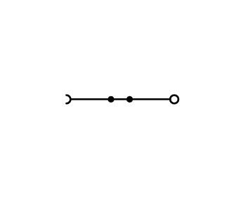 WAGO N-Trennklemme 0,5-25qmm 76A 3x10mm 2216-7714 bl Federzug