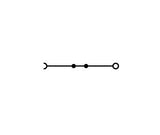 WAGO N-Trennklemme 0,25-4qmm 32A 3x10mm 2202-7111 gr Federzug