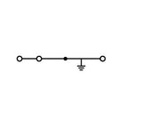 WAGO Schutzleiter-Reihenklemme 0,08-4qmm Serie 281 281-687/999-950 gn/ge 1Etage