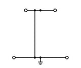 WAGO Schutzleiter-Reihenklemme gn/ge Serie 280 280-517 0,08-2,5qmm 2Etagen