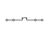 WAGO Trennreihenklemme gr 0,08-4qmm 10A Serie 281 281-659 1Etage