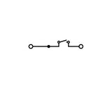 WAGO Trennreihenklemme gr 0,2-6qmm 30A Serie 282 282-697 1Etage