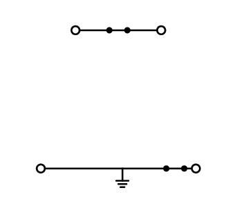 WAGO Reihenklemme 2Etagen 2kl gr 24A Serie 870 870-517 TS35