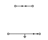 WAGO Reihenklemme 2Etagen 2kl gr 24A Serie 870 870-517 TS35