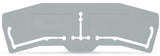 WAGO Zwischenplatte rastb gr Serie 280 280-394